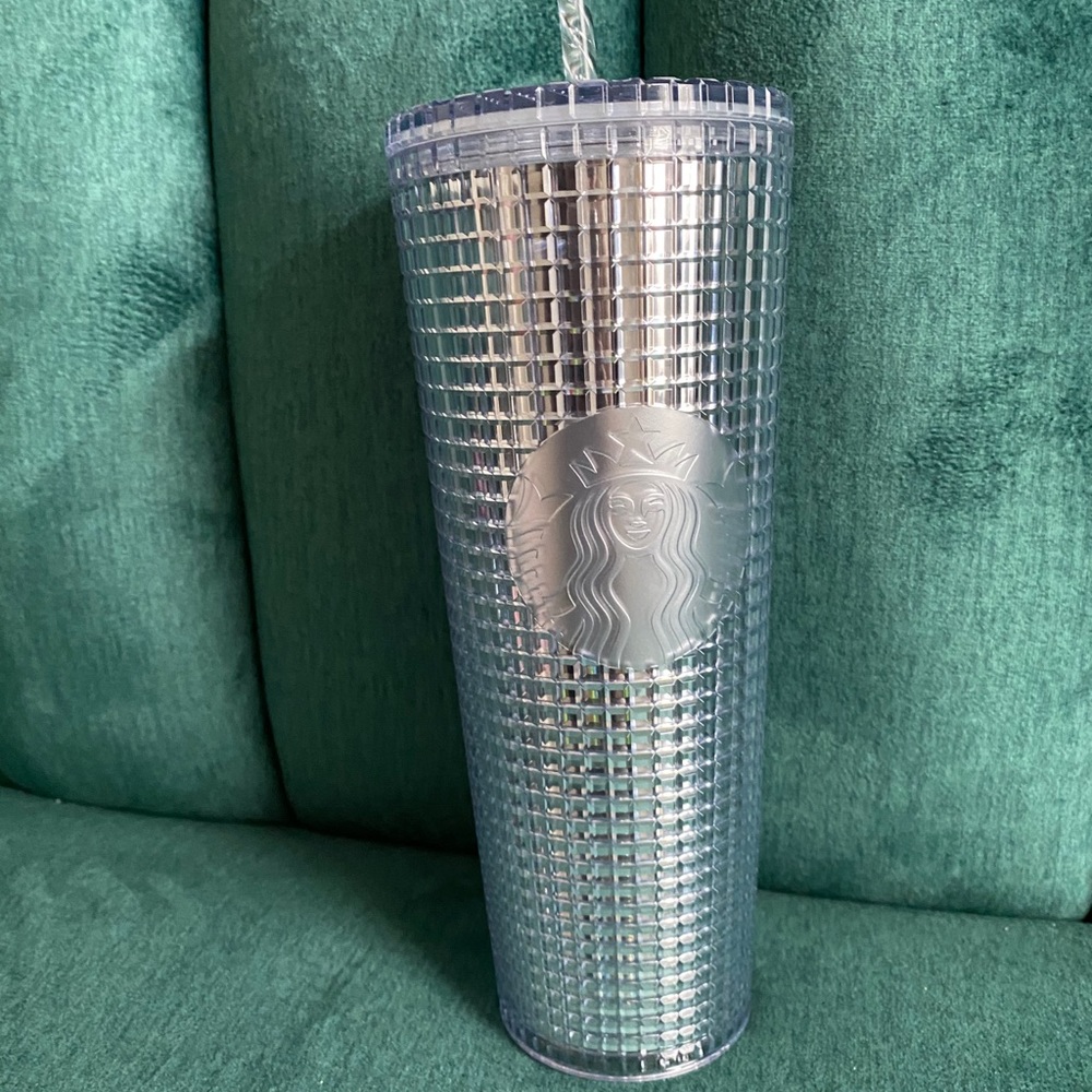 Silver grid cup